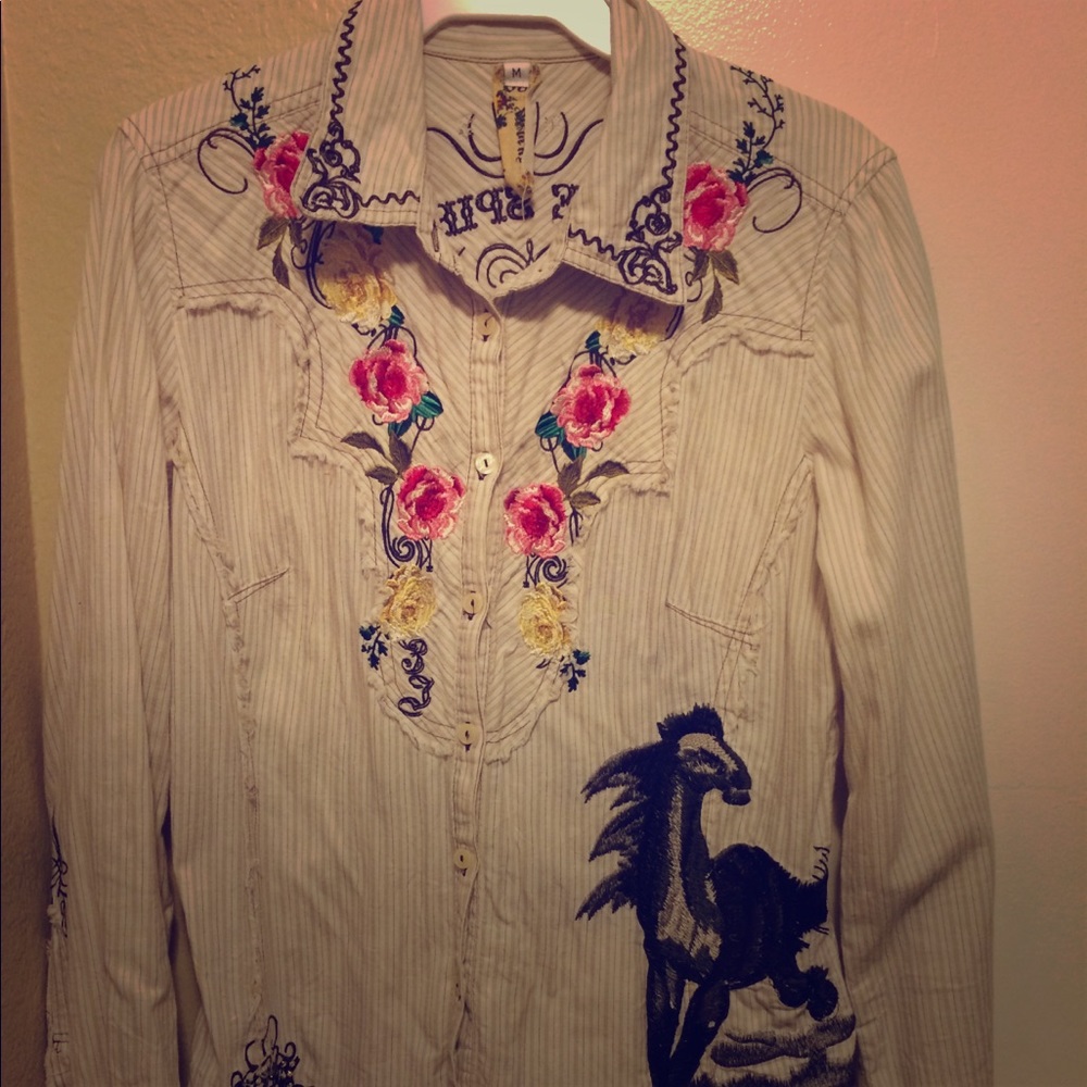 Long sleeve button up